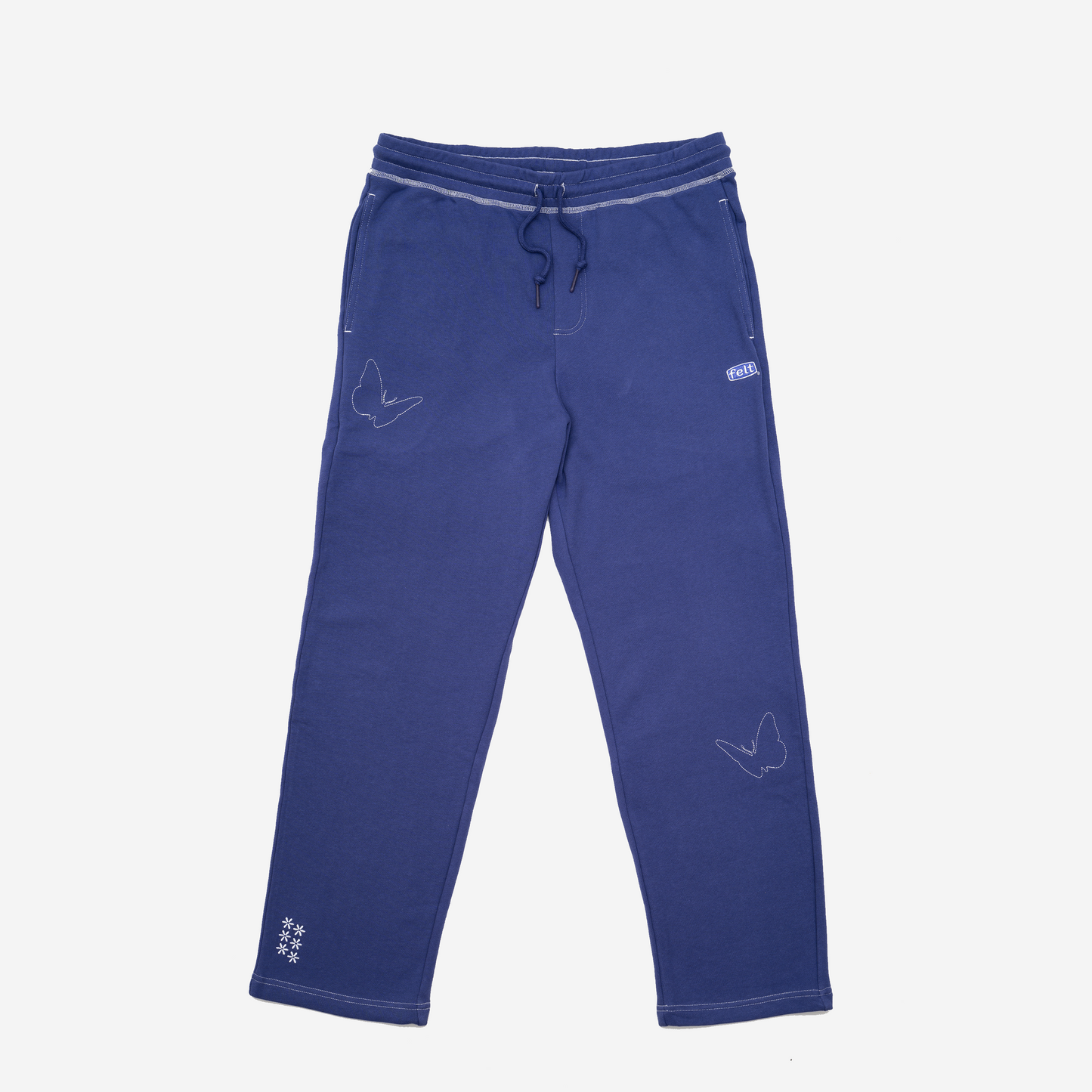 CONTRAST STITCHED SWEATPANT