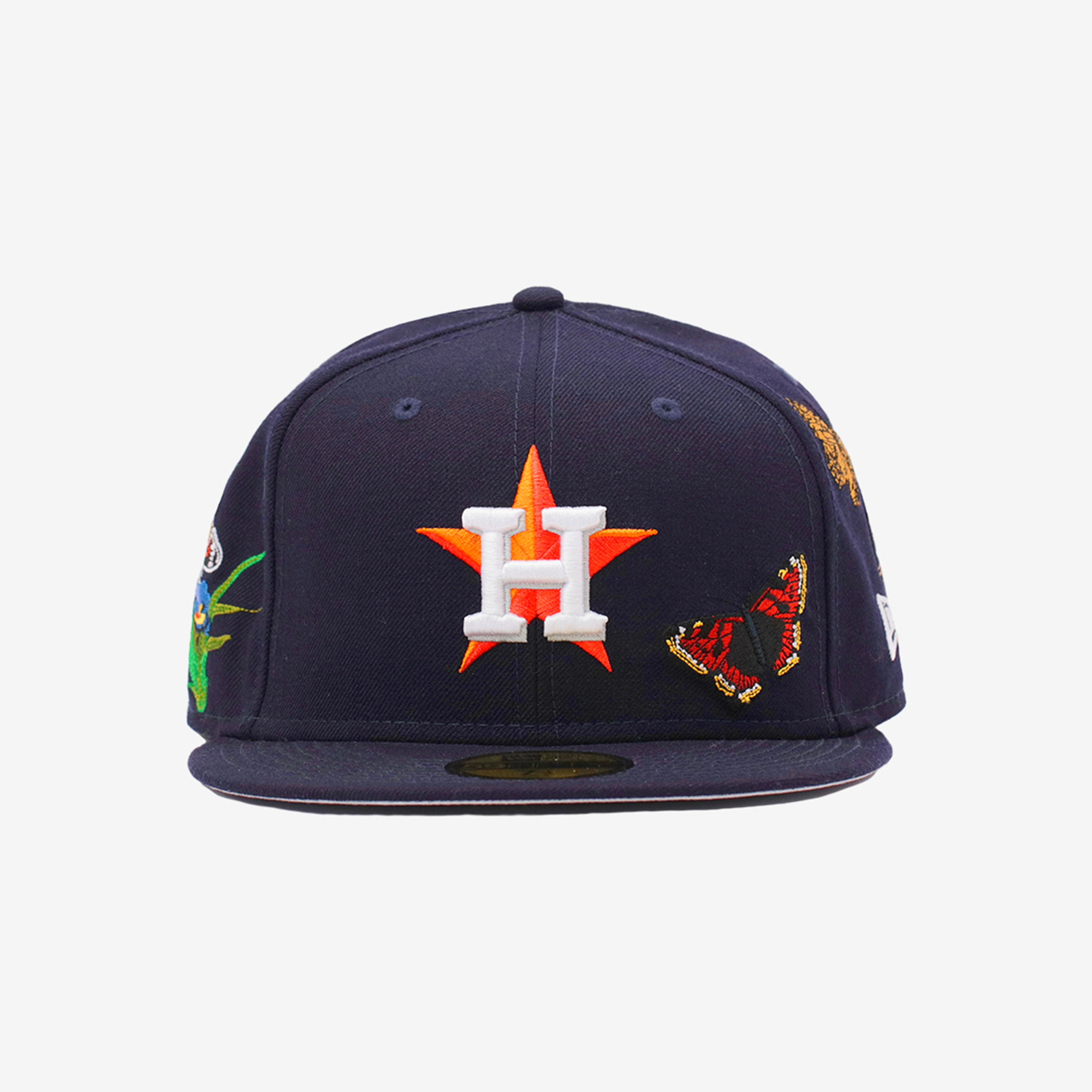 Men's Houston Astros New Era x FELT White Butterfly T-Shirt