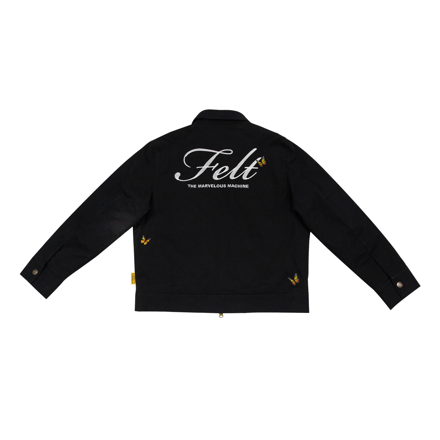 Butterfly Garden Jacket Black