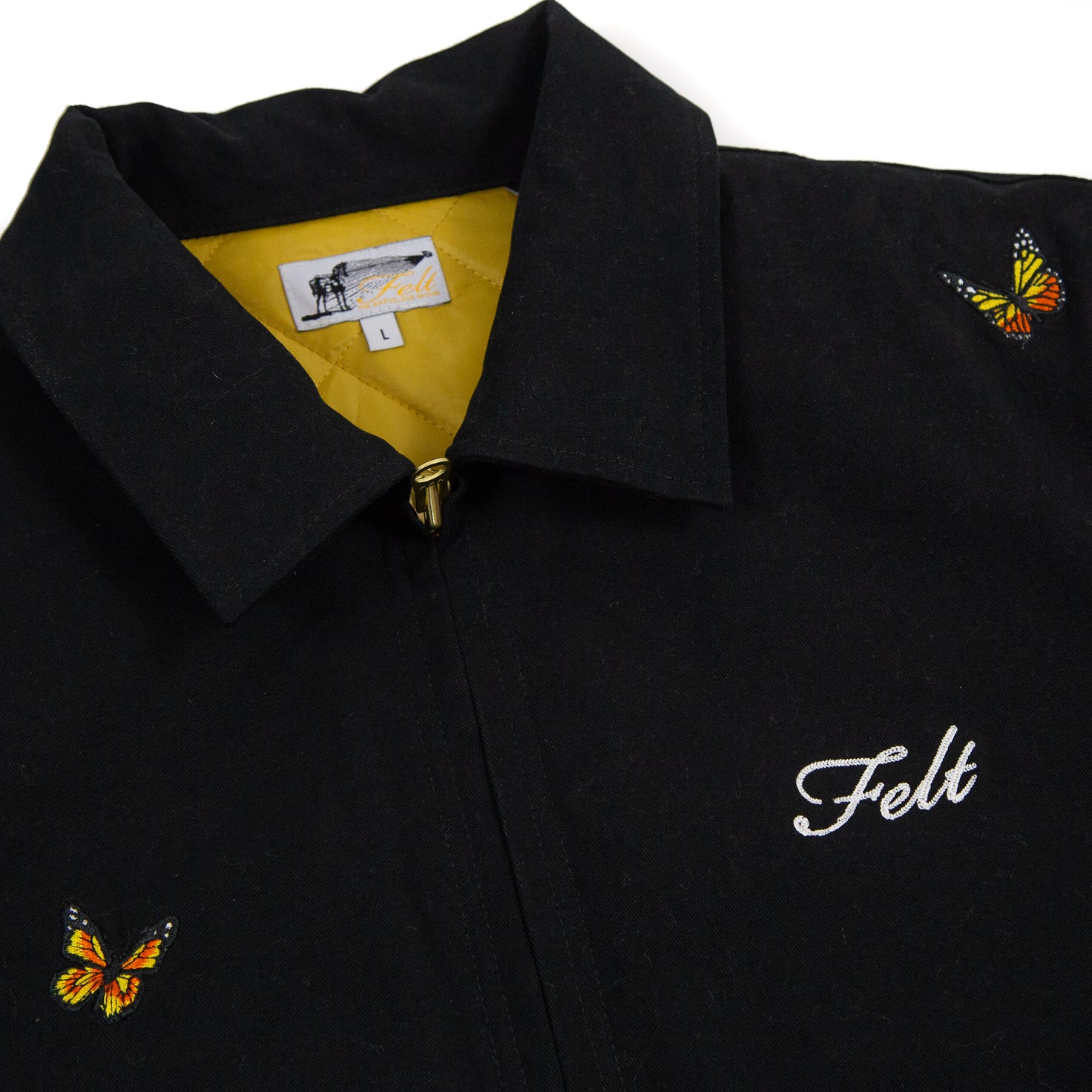 Butterfly Garden Jacket Black