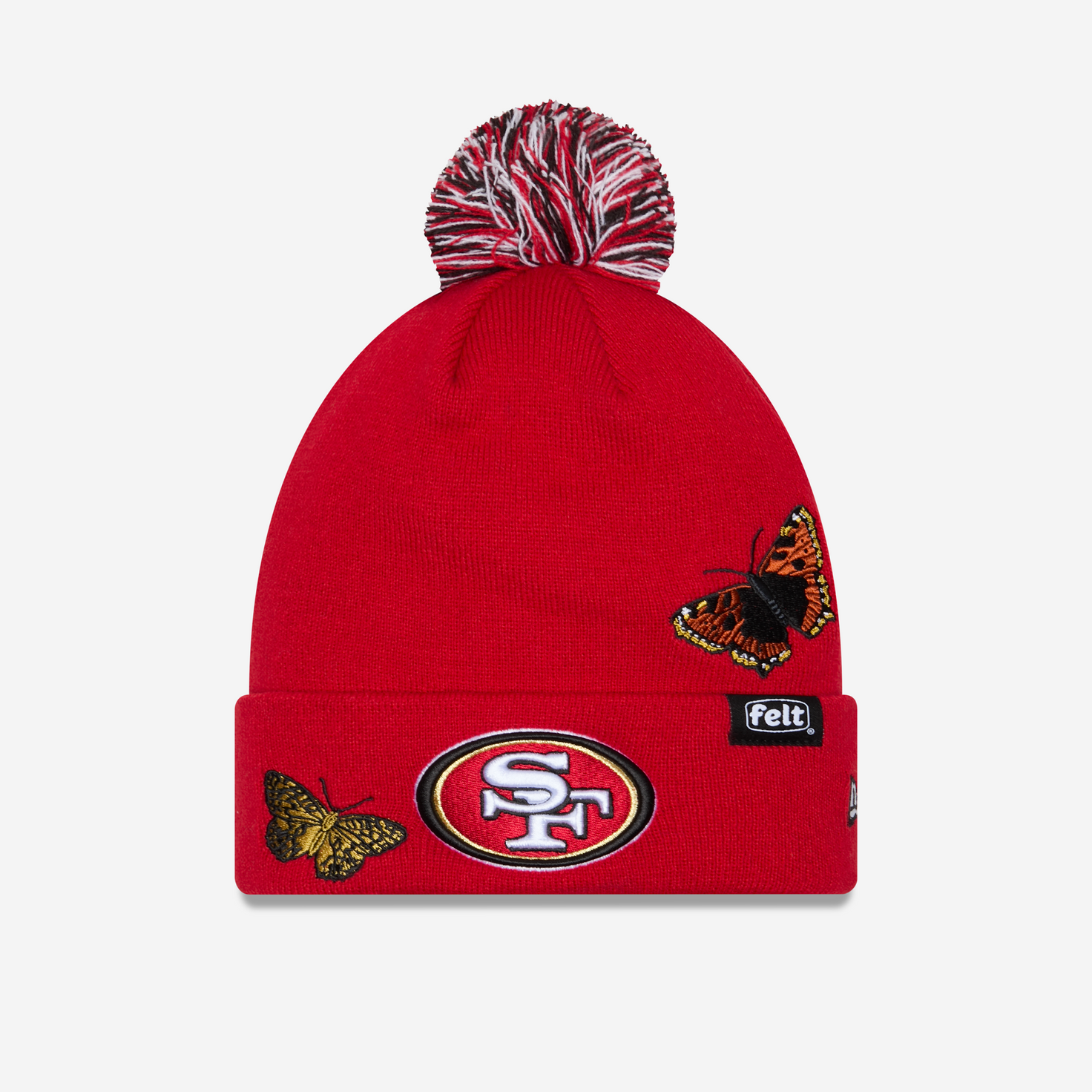 San Francisco 49ers Garden Butterfly Beanie