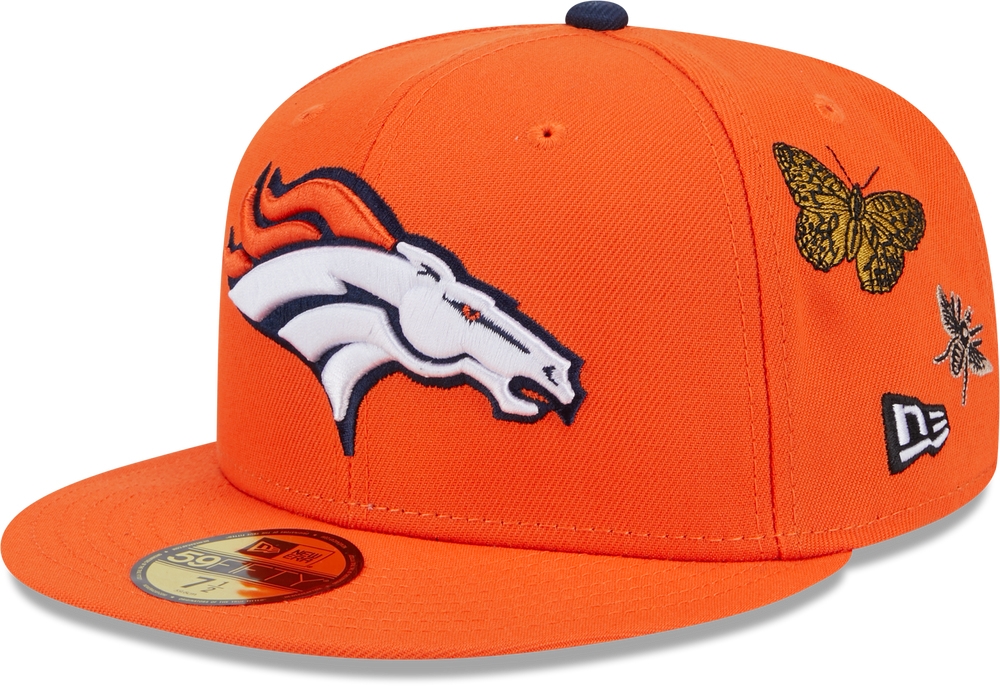 Denver Broncos Butterfly Garden 5950 Fitted Cap