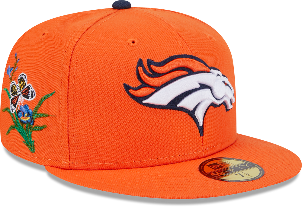 Denver Broncos Butterfly Garden 5950 Fitted Cap