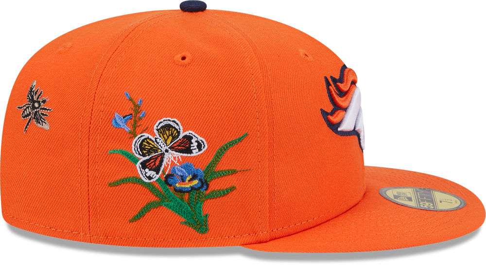 Denver Broncos Butterfly Garden 5950 Fitted Cap