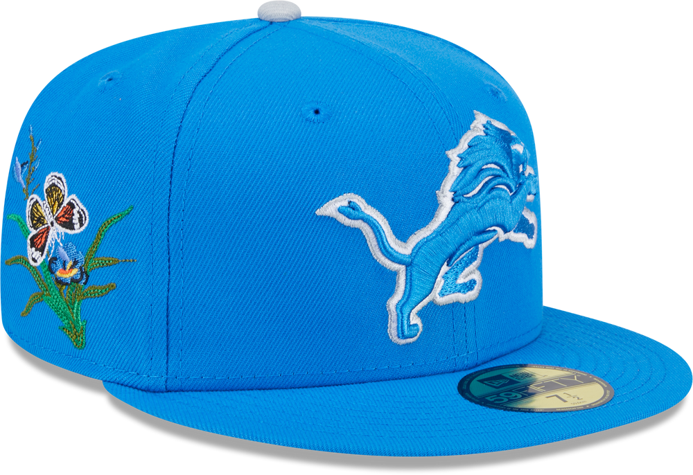 Detroit Lions Butterfly Garden 5950 Fitted Cap