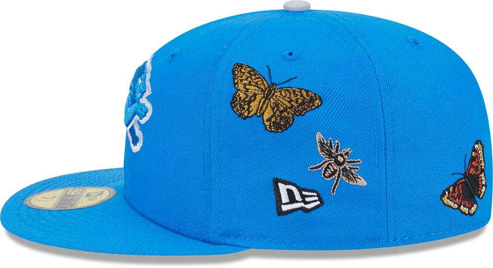 Detroit Lions Butterfly Garden 5950 Fitted Cap