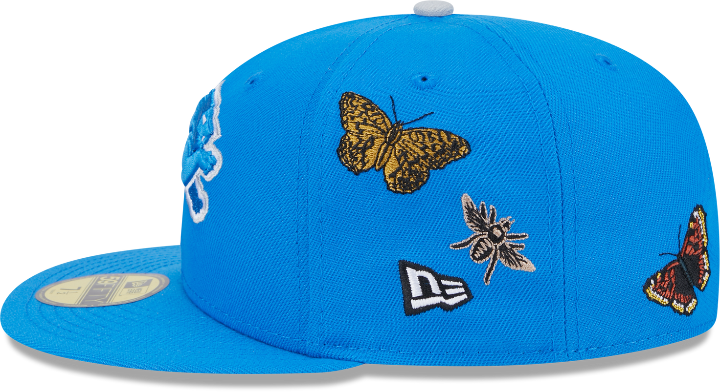 Detroit Lions Butterfly Garden 5950 Fitted Cap