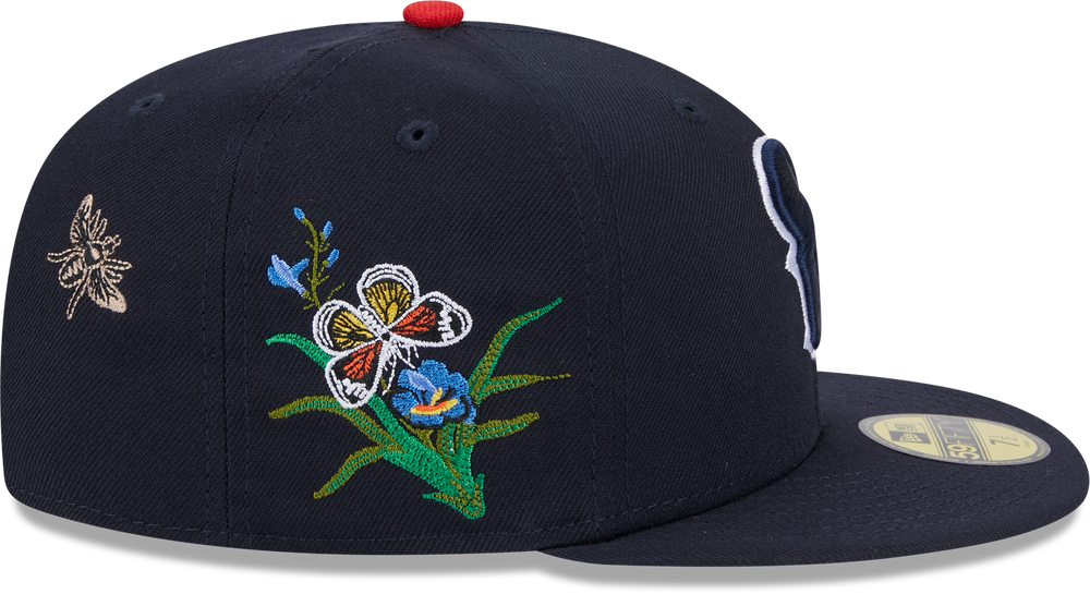 Houston Texans Butterfly Garden 5950 Fitted Cap