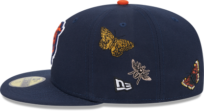 Chicago Bears Butterfly Garden 5950 Fitted Cap