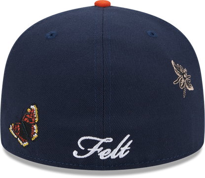 Chicago Bears Butterfly Garden 5950 Fitted Cap