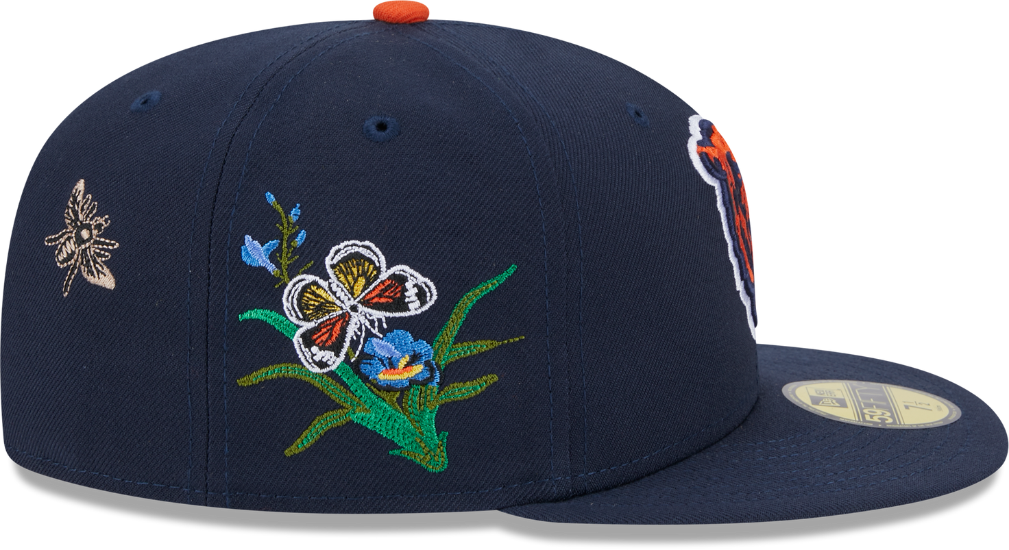 Chicago Bears Butterfly Garden 5950 Fitted Cap