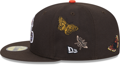 Cleveland Browns Butterfly Garden 5950 Fitted Cap