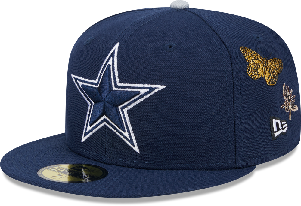 Dallas Cowboys Butterfly Garden 5950 Fitted Cap