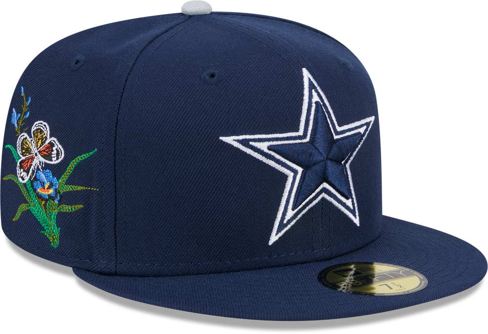 Dallas Cowboys Butterfly Garden 5950 Fitted Cap