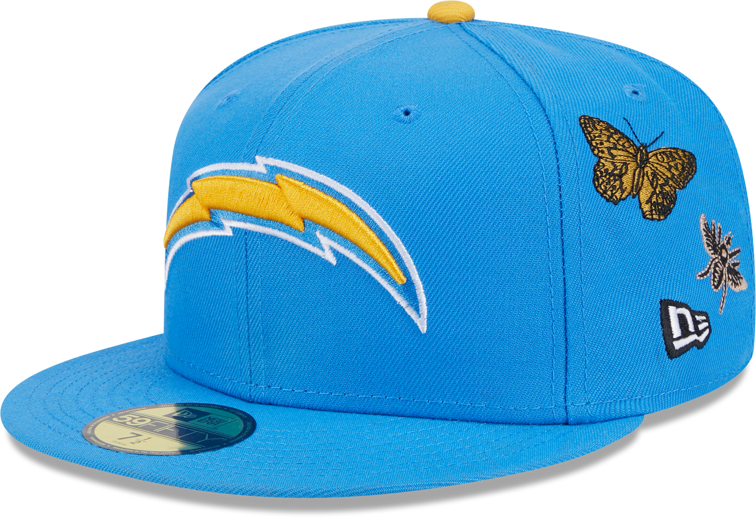 San Diego Chargers Butterfly Garden 5950 Fitted Cap