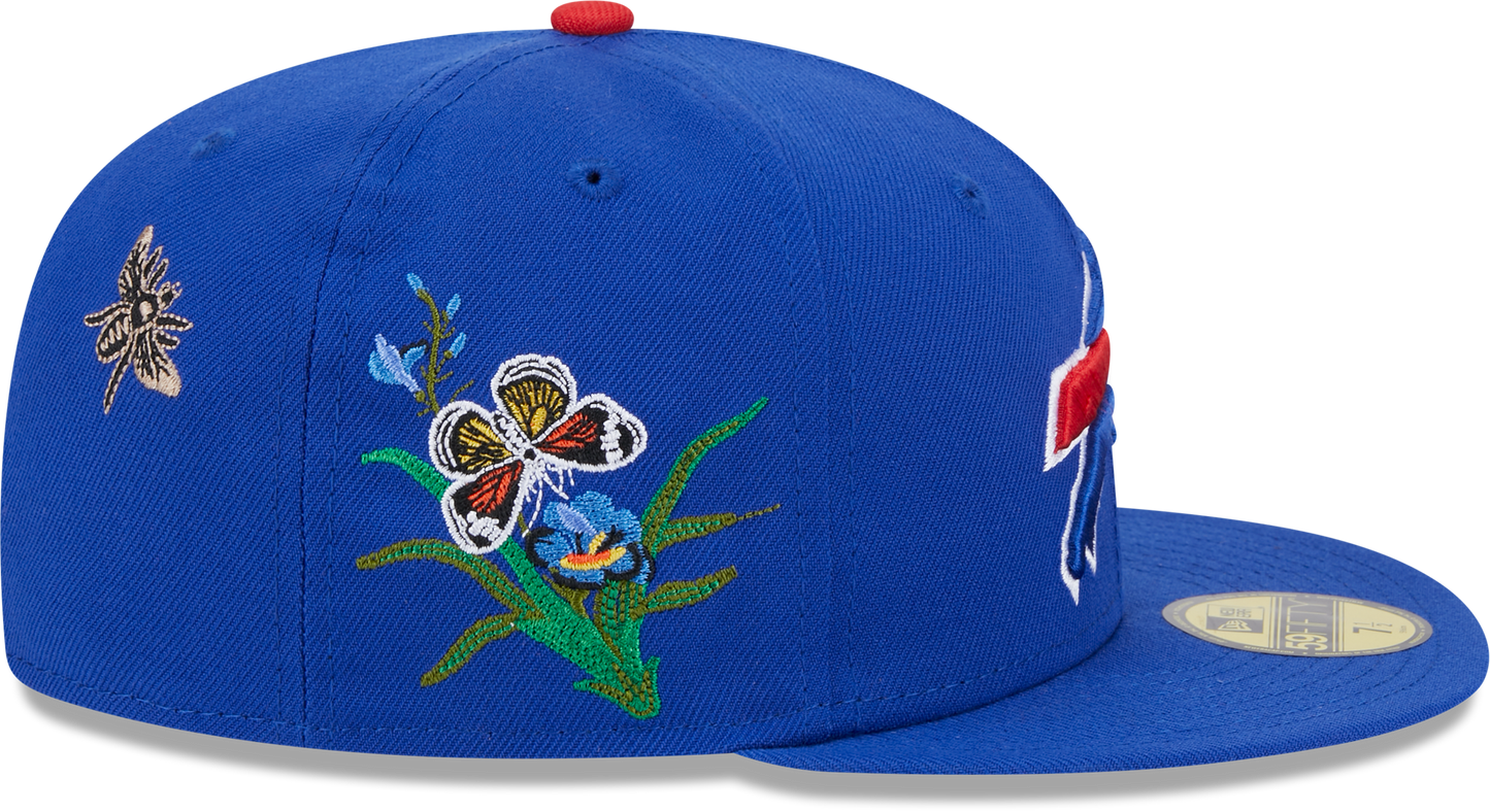 Buffalo Bills Butterfly Garden 5950 Fitted Cap