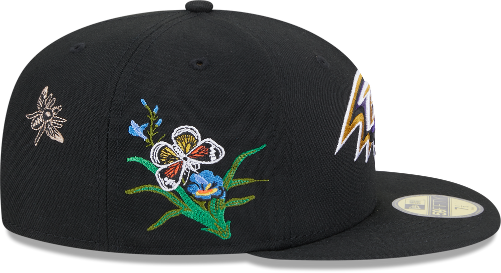 Baltimore Ravens Butterfly Garden 5950 Fitted Cap