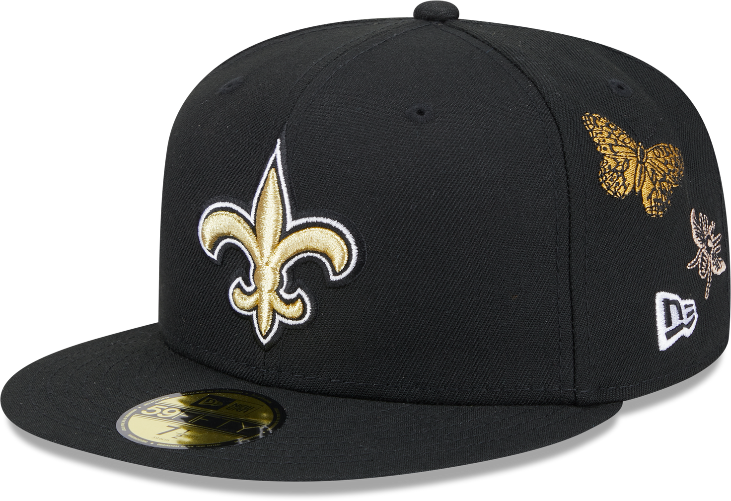 New Orleans Saints Butterfly Garden 5950 Fitted Cap