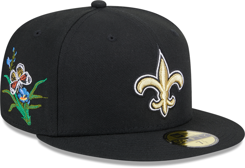 New Orleans Saints Butterfly Garden 5950 Fitted Cap