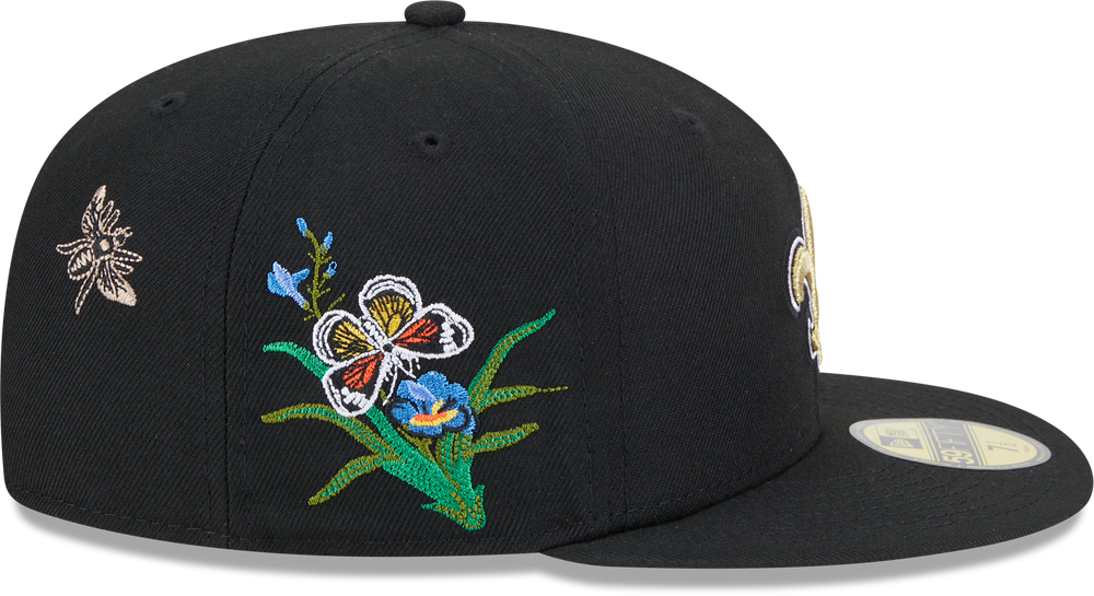 New Orleans Saints Butterfly Garden 5950 Fitted Cap