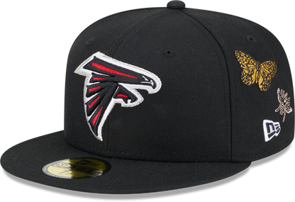 Atlanta Falcons Butterfly Garden 5950 Fitted Cap