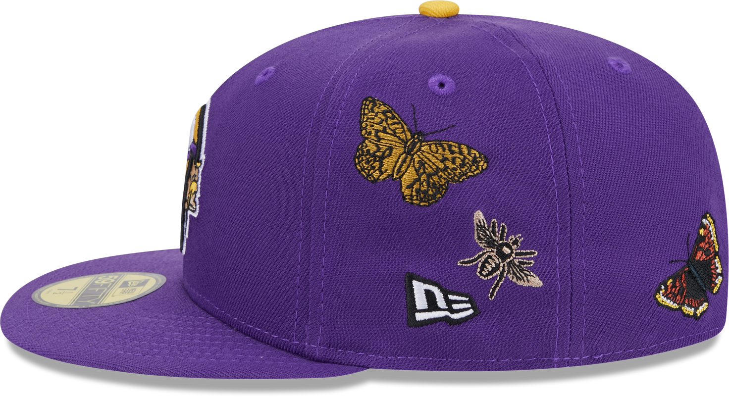 Minnesota Vikings Butterfly Garden 5950 Fitted Cap