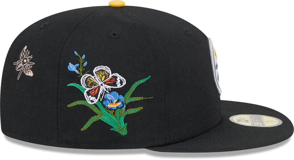 Pittsburgh Steelers Butterfly Garden 5950 Fitted Cap