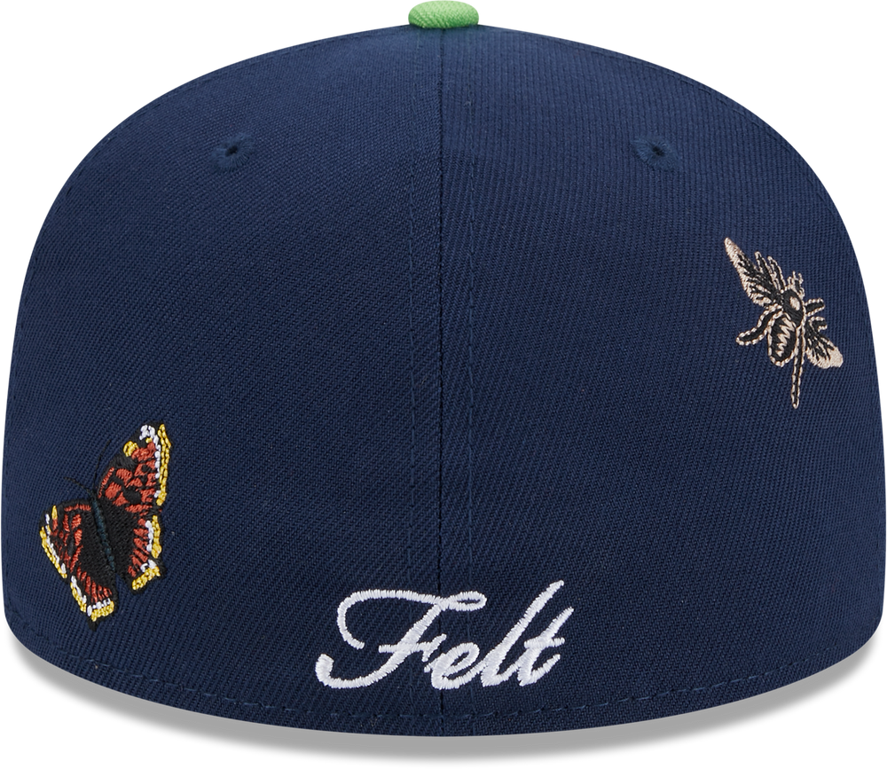 Seattle Seahawks Butterfly Garden 5950 Fitted Cap