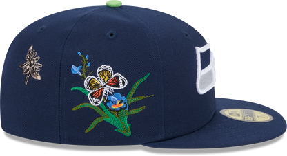 Seattle Seahawks Butterfly Garden 5950 Fitted Cap