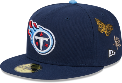 Tennessee Titans Butterfly Garden 5950 Fitted Cap