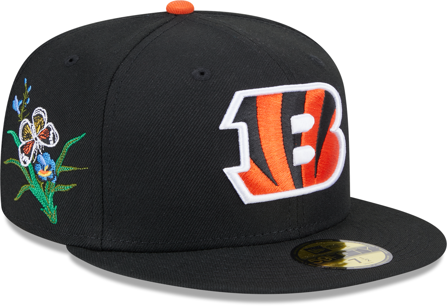 Cincinnati Bengals Butterfly Garden 5950 Fitted Cap