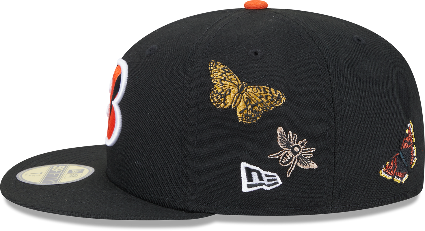 Cincinnati Bengals Butterfly Garden 5950 Fitted Cap