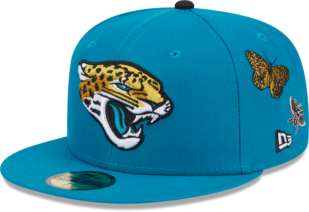 Jacksonville Jaguars Butterfly Garden 5950 Fitted Cap