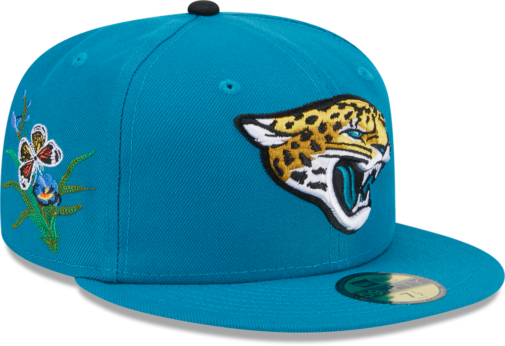 Jacksonville Jaguars Butterfly Garden 5950 Fitted Cap