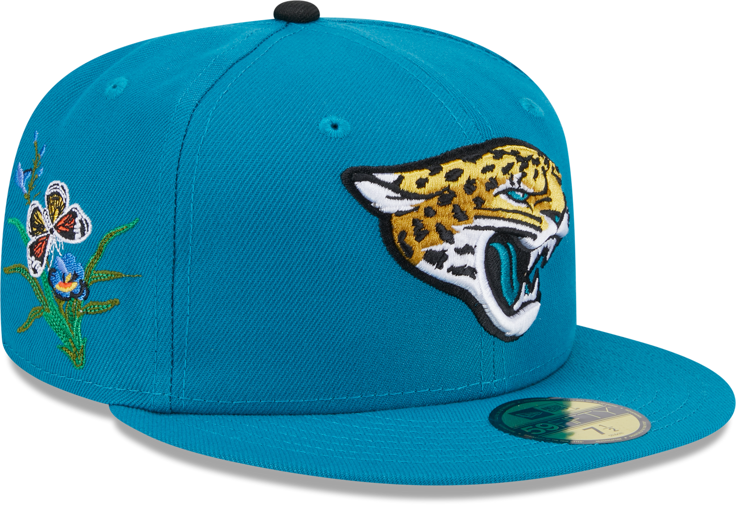 Jacksonville Jaguars Butterfly Garden 5950 Fitted Cap