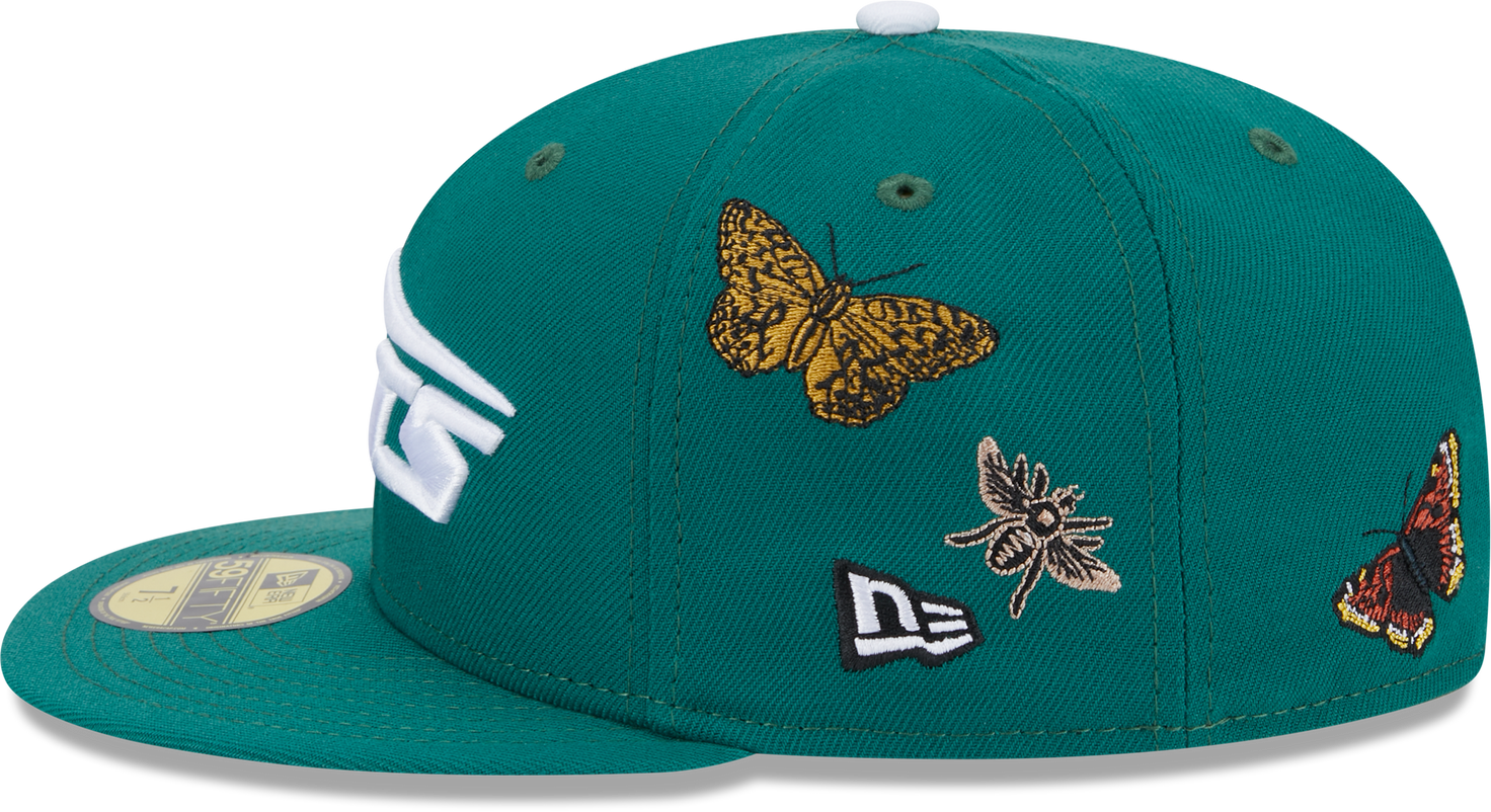 New York Jets Butterfly Garden 5950 Fitted Cap