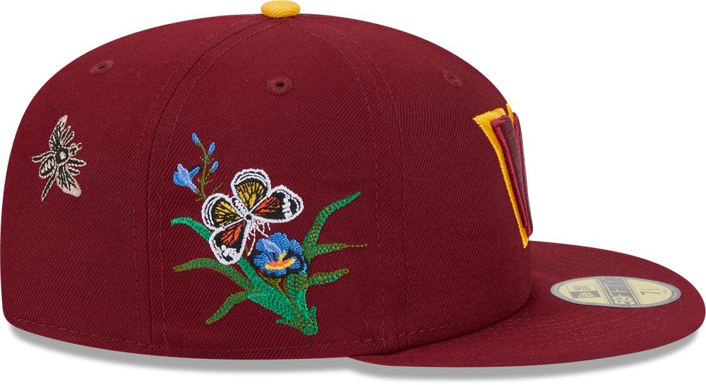 Washington Commanders Butterfly Garden 5950 Fitted Cap