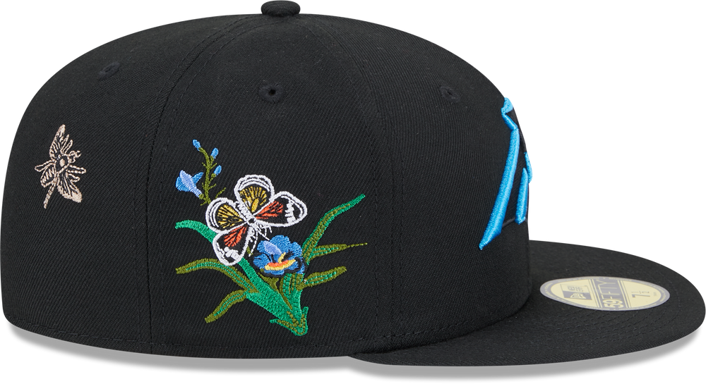 Carolina Panthers Butterfly Garden 5950 Fitted Cap