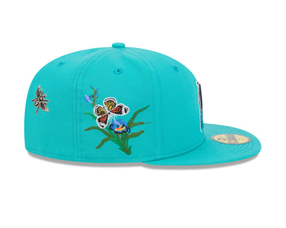 Florida Marlins Cooperstown Butterfly Garden Baseball Cap