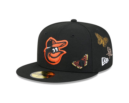 Baltimore Orioles Butterfly Garden Baseball Cap