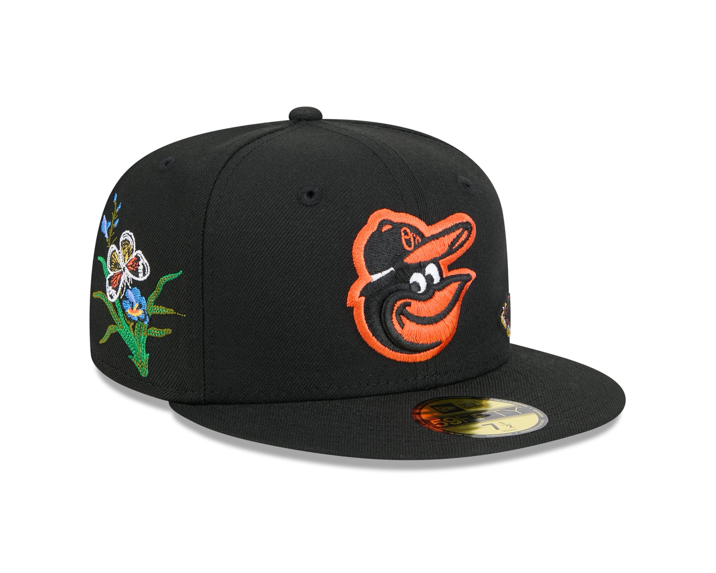 Baltimore Orioles Butterfly Garden Baseball Cap