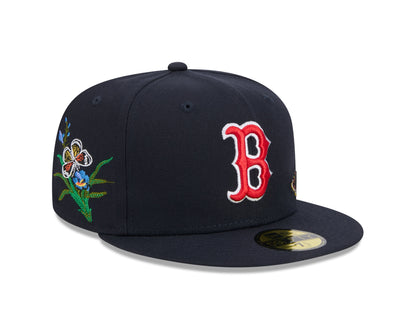 Boston Red Sox Butterfly Garden Baseball Cap