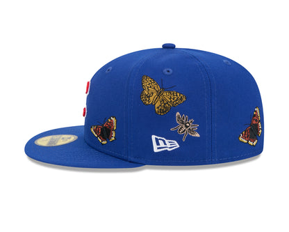 Chicago Cubs Butterfly Garden Baseball Cap