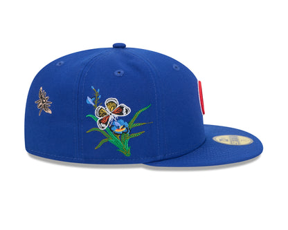 Chicago Cubs Butterfly Garden Baseball Cap