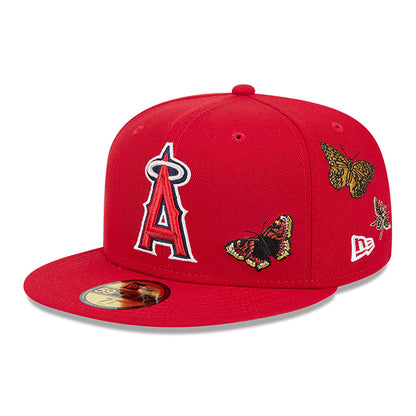 Anaheim Angels Butterfly Garden Baseball Cap