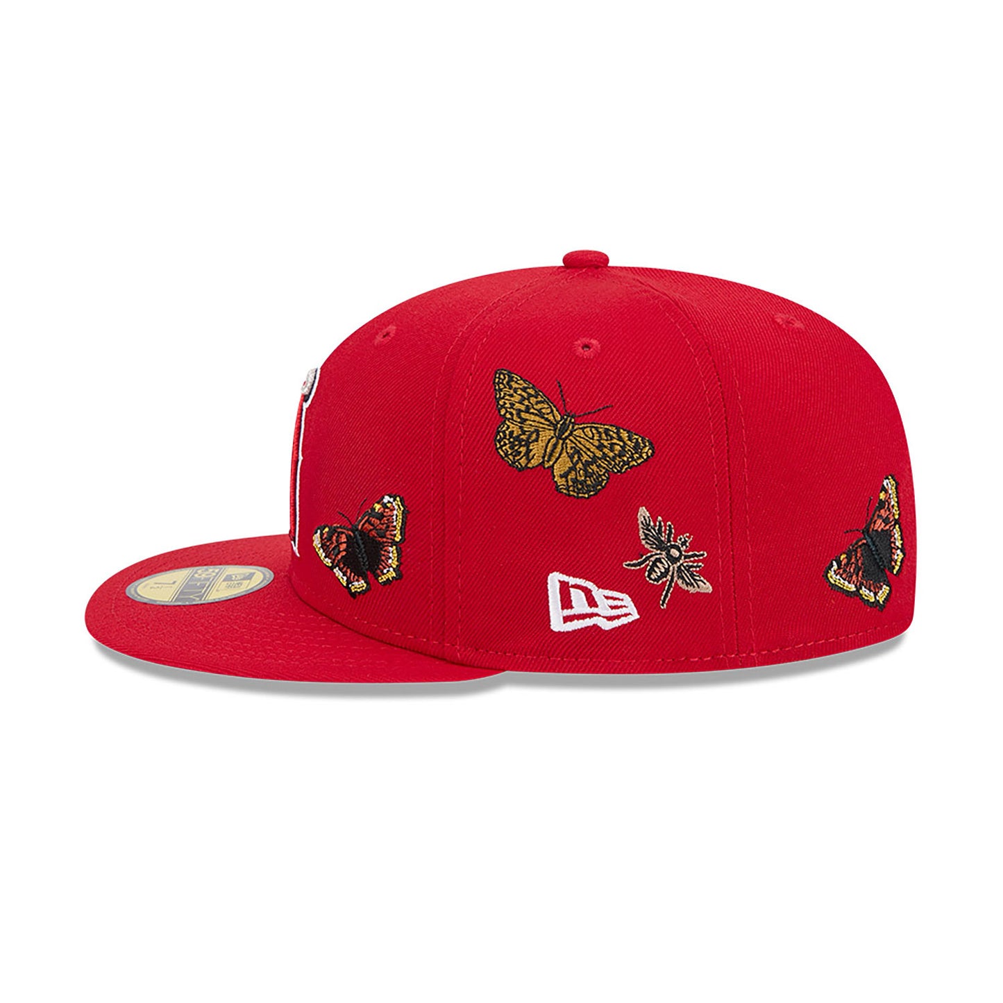 Anaheim Angels Butterfly Garden Baseball Cap