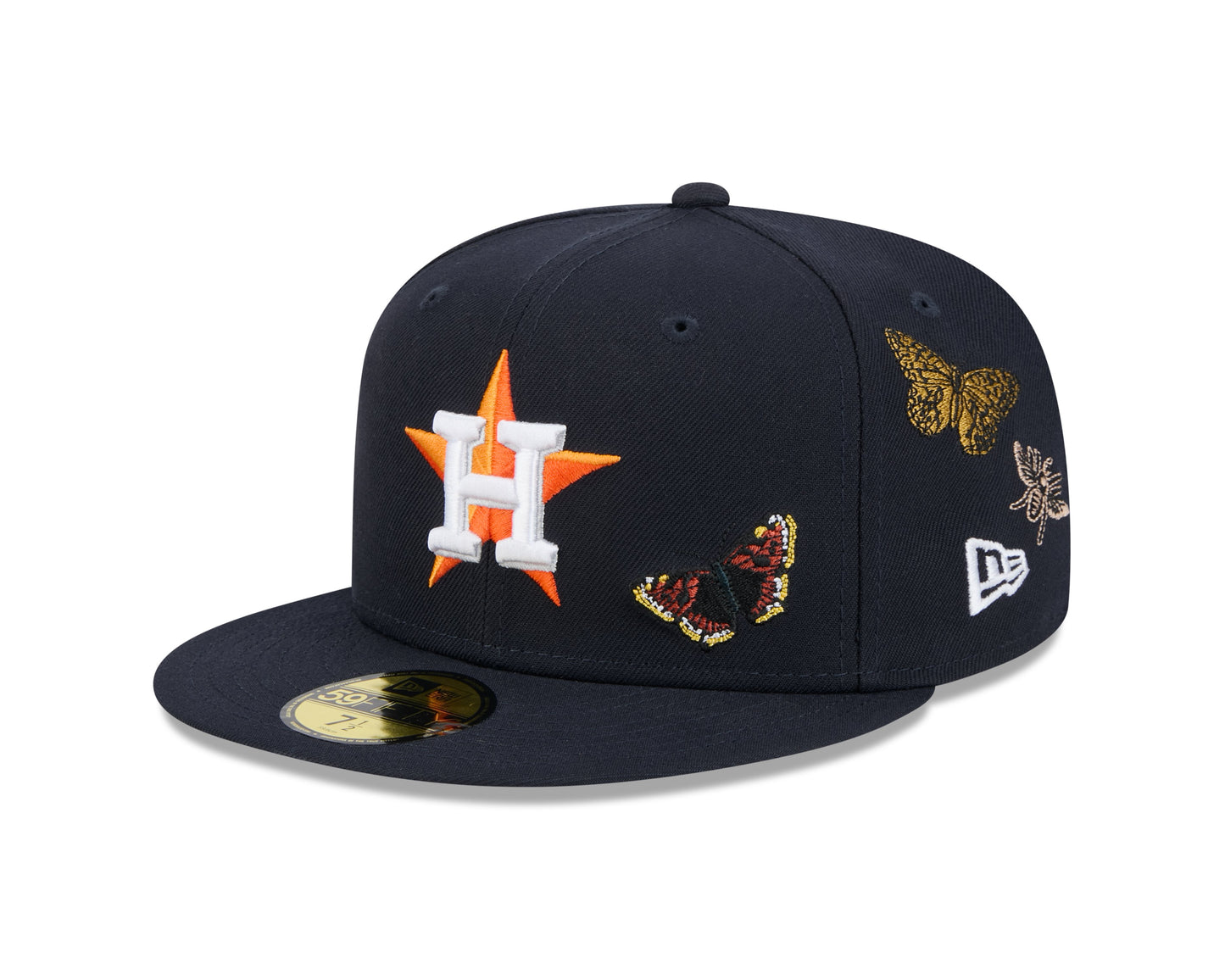 Houston Astros Butterfly Garden Baseball Cap