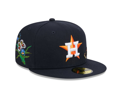 Houston Astros Butterfly Garden Baseball Cap