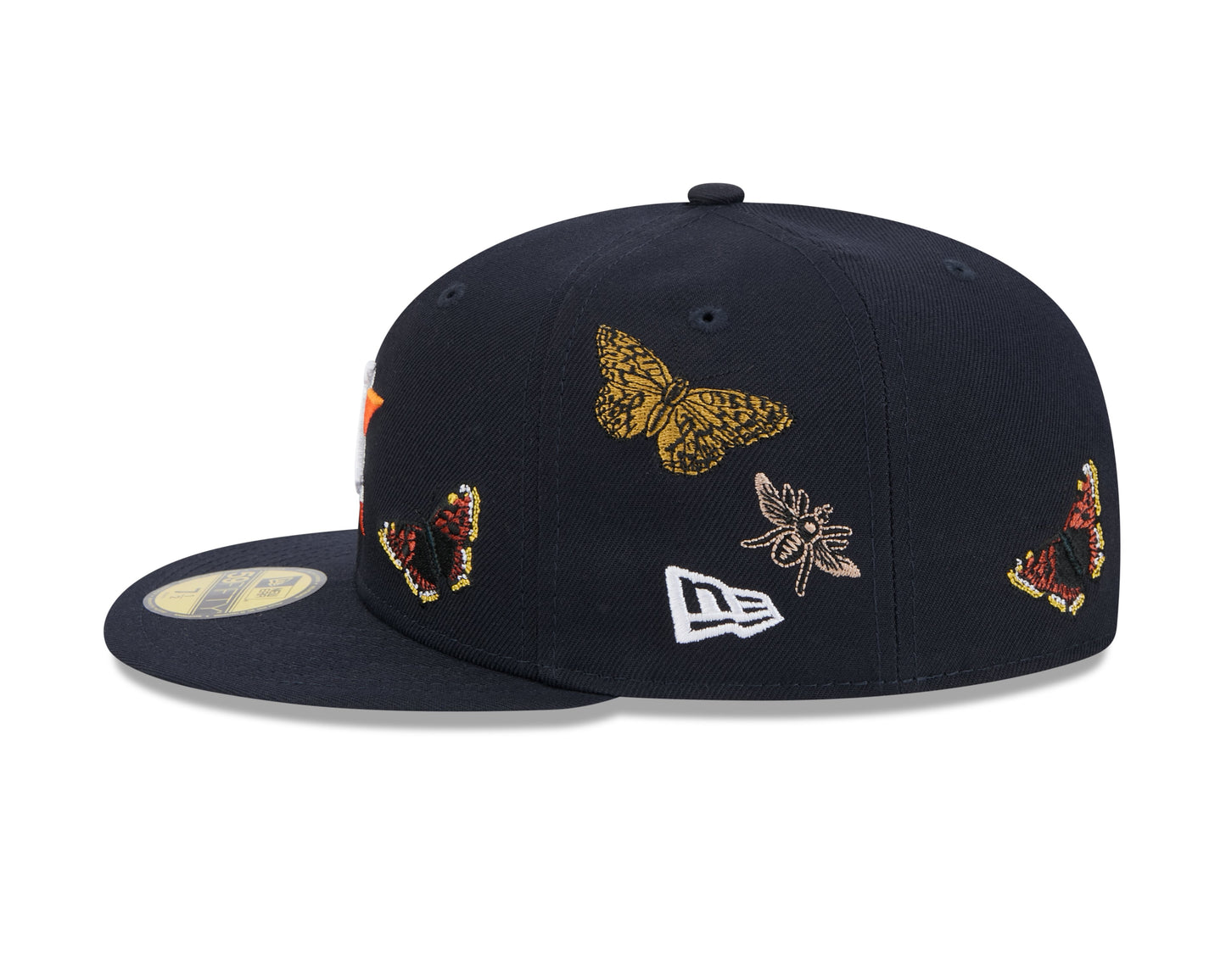 Houston Astros Butterfly Garden Baseball Cap