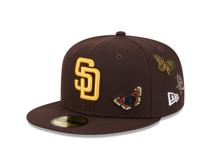 San Diego Padres Butterfly Garden Baseball Cap